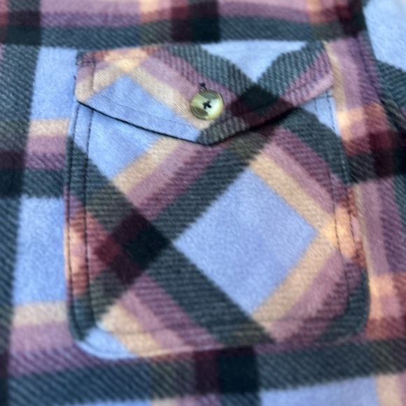 Sage Collective womans plaid Sherpa lined jacket size S - Picture 5 of 7